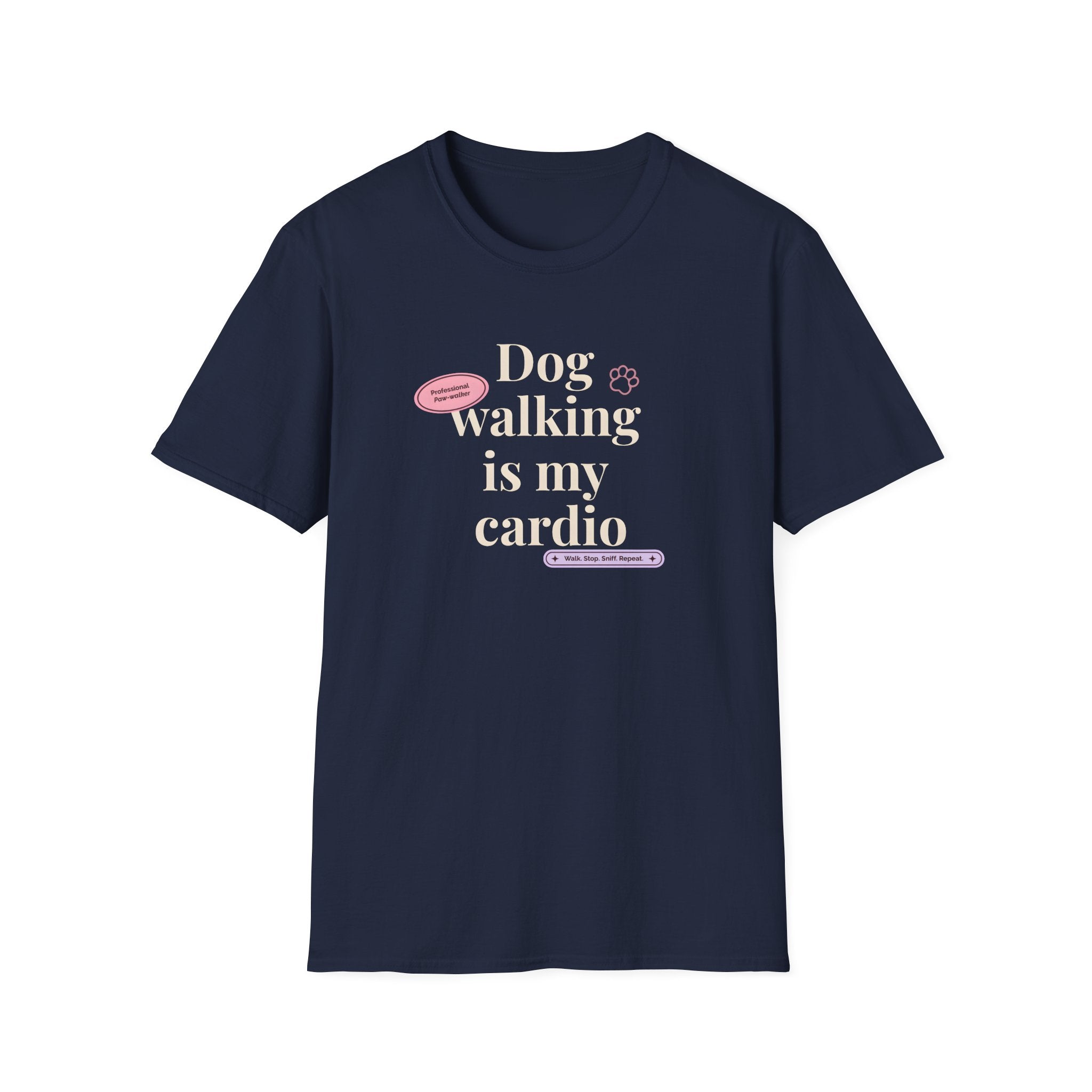 Dog Walking is My Cardio T-Shirt