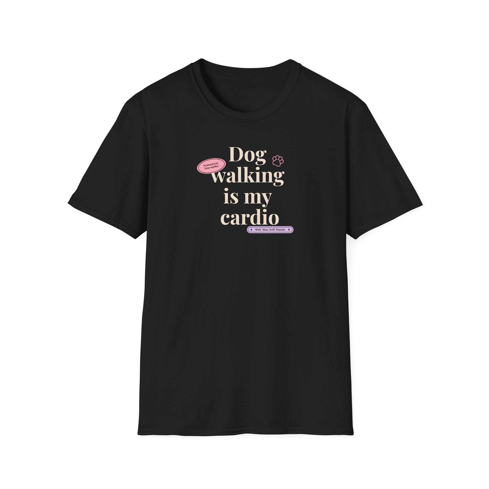 Dog Walking is My Cardio T-Shirt