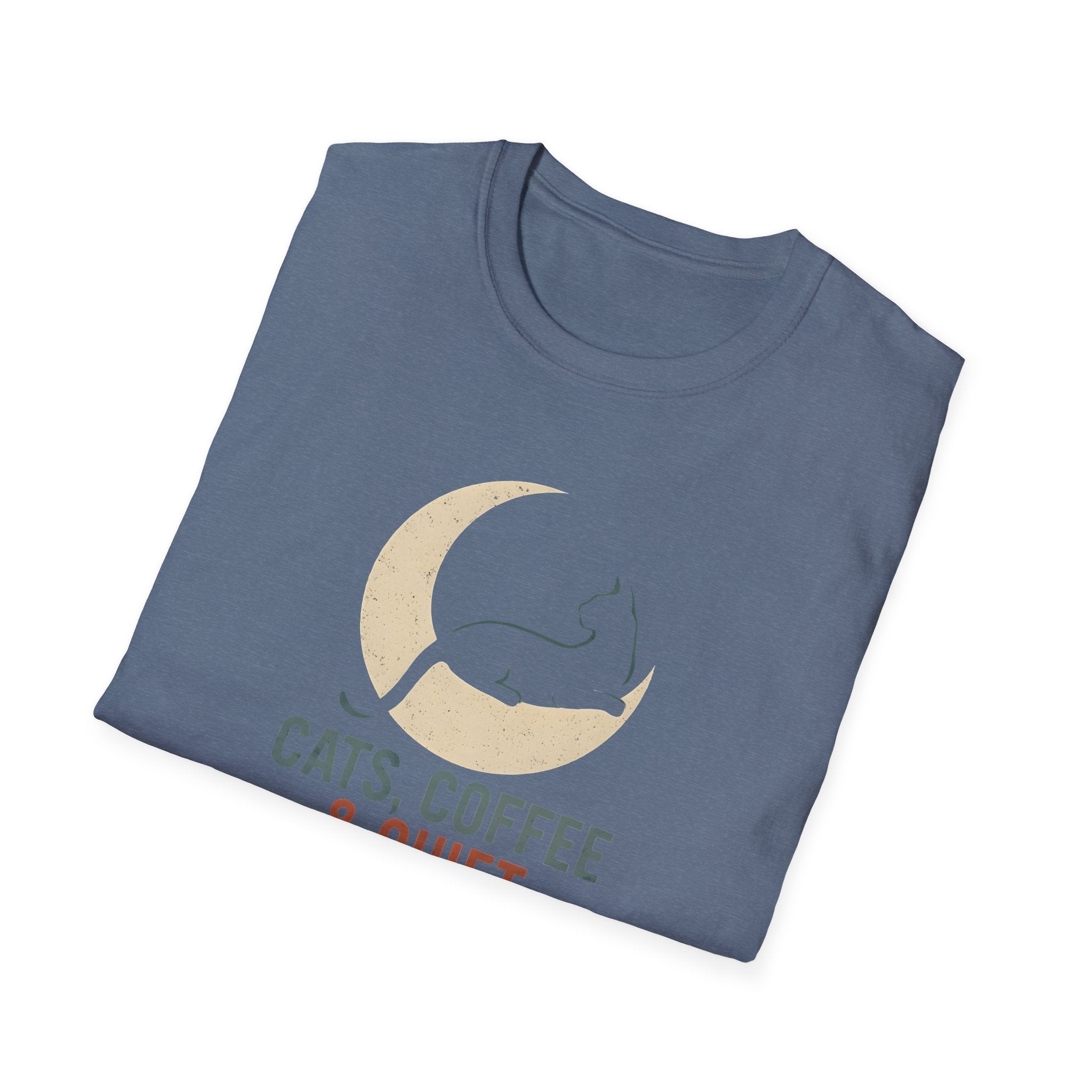 Cats Coffee Quiet Moments T-Shirt