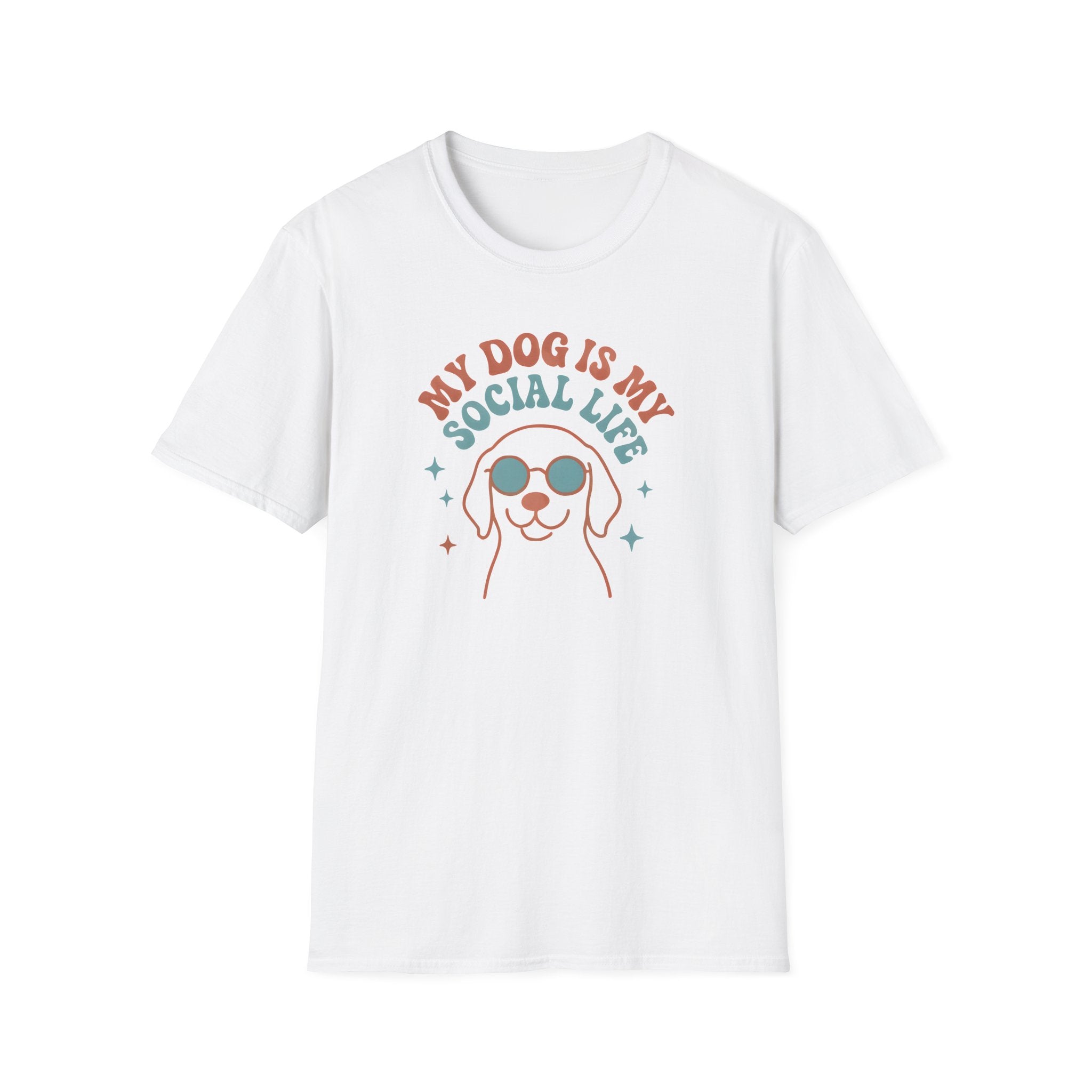 My Dog Is My Social Life T-shirt