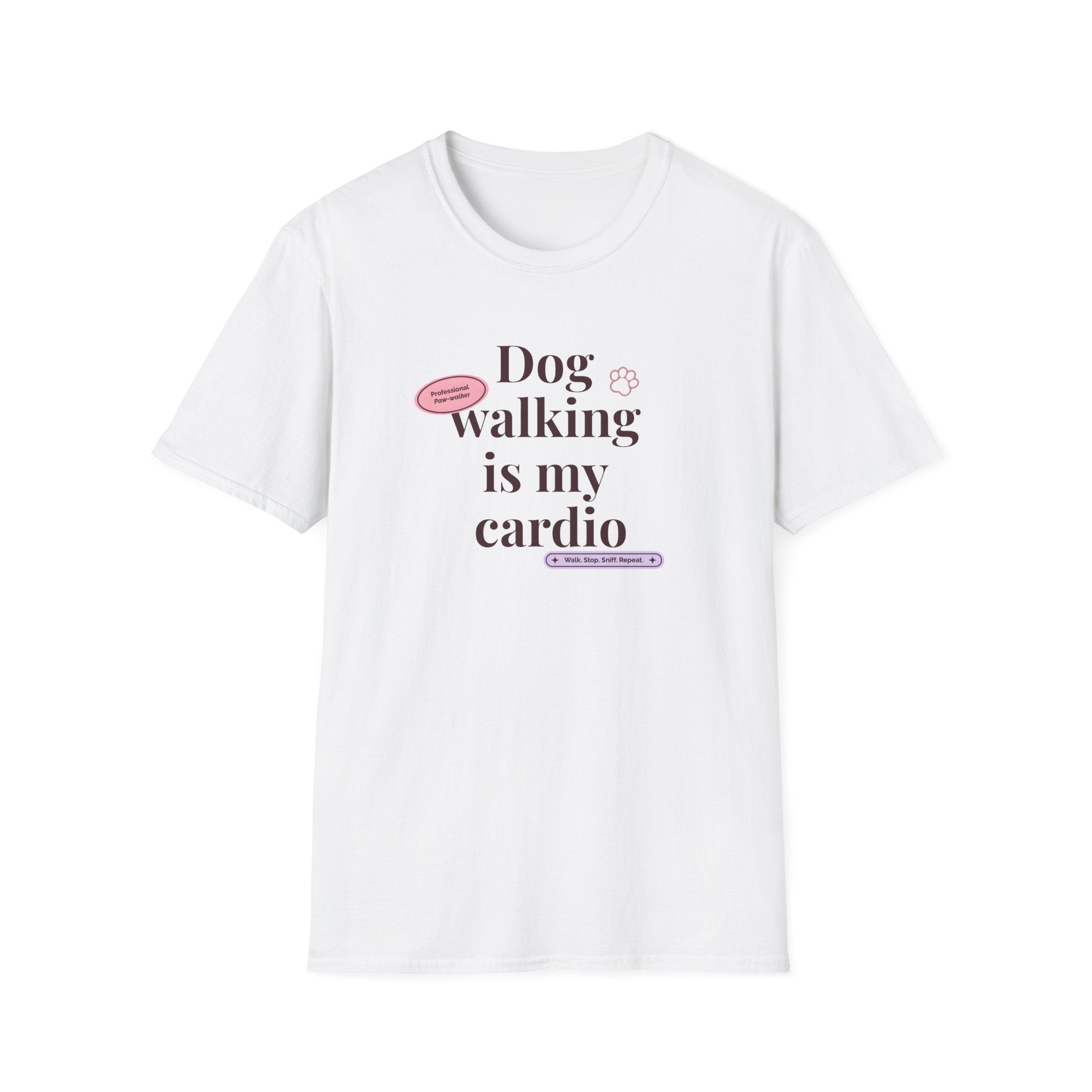 Dog Walking is My Cardio T-Shirt