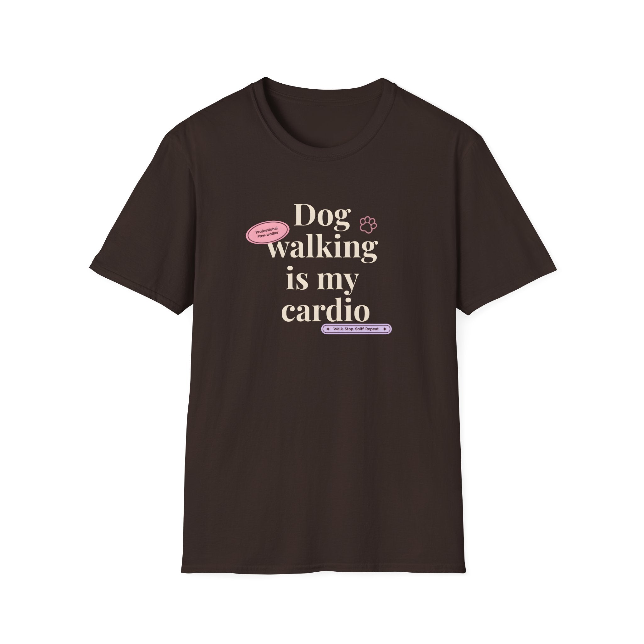 Dog Walking is My Cardio T-Shirt