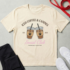 Iced Coffee  Canines Club T-Shirt