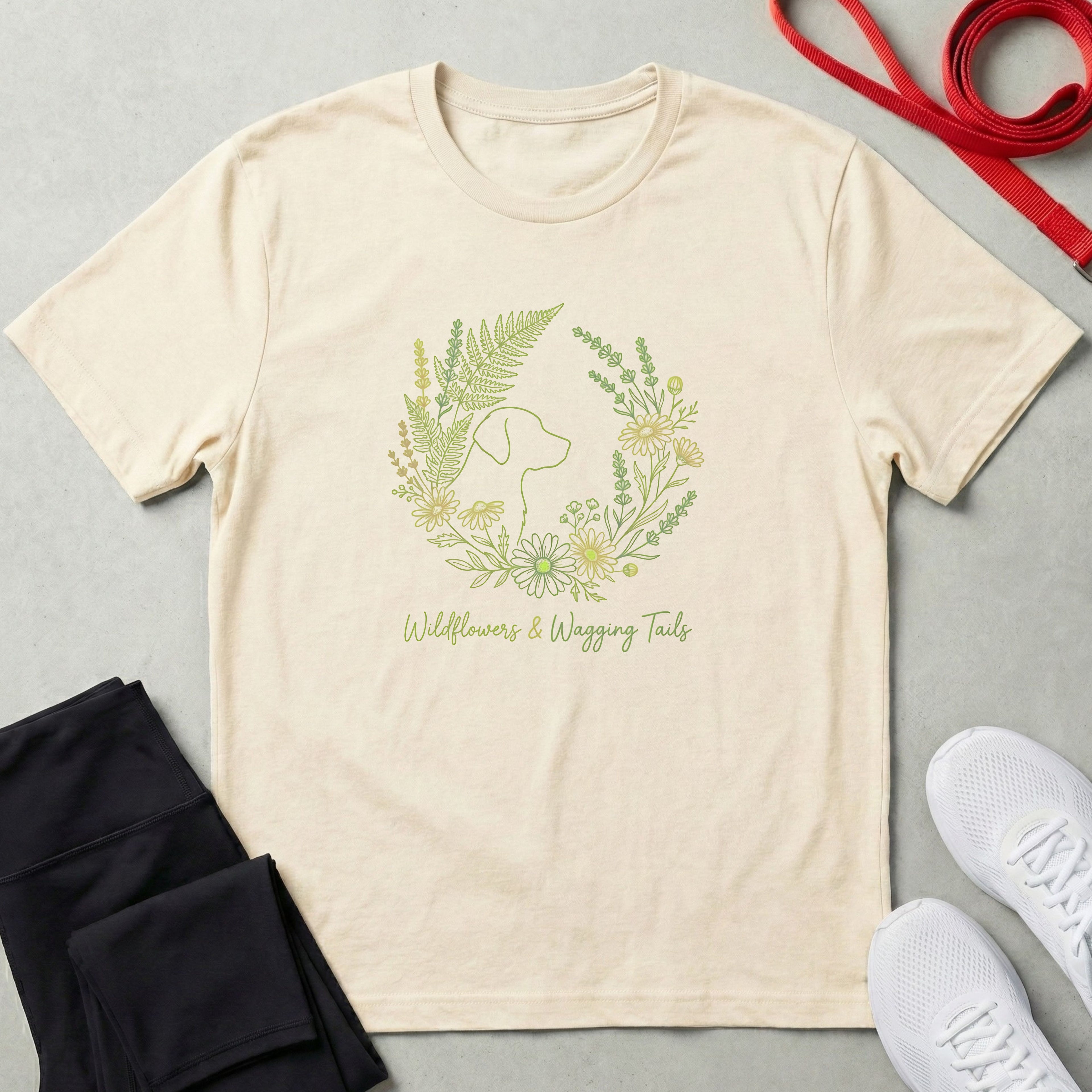 Wildflowers & Wagging Tails T-Shirt