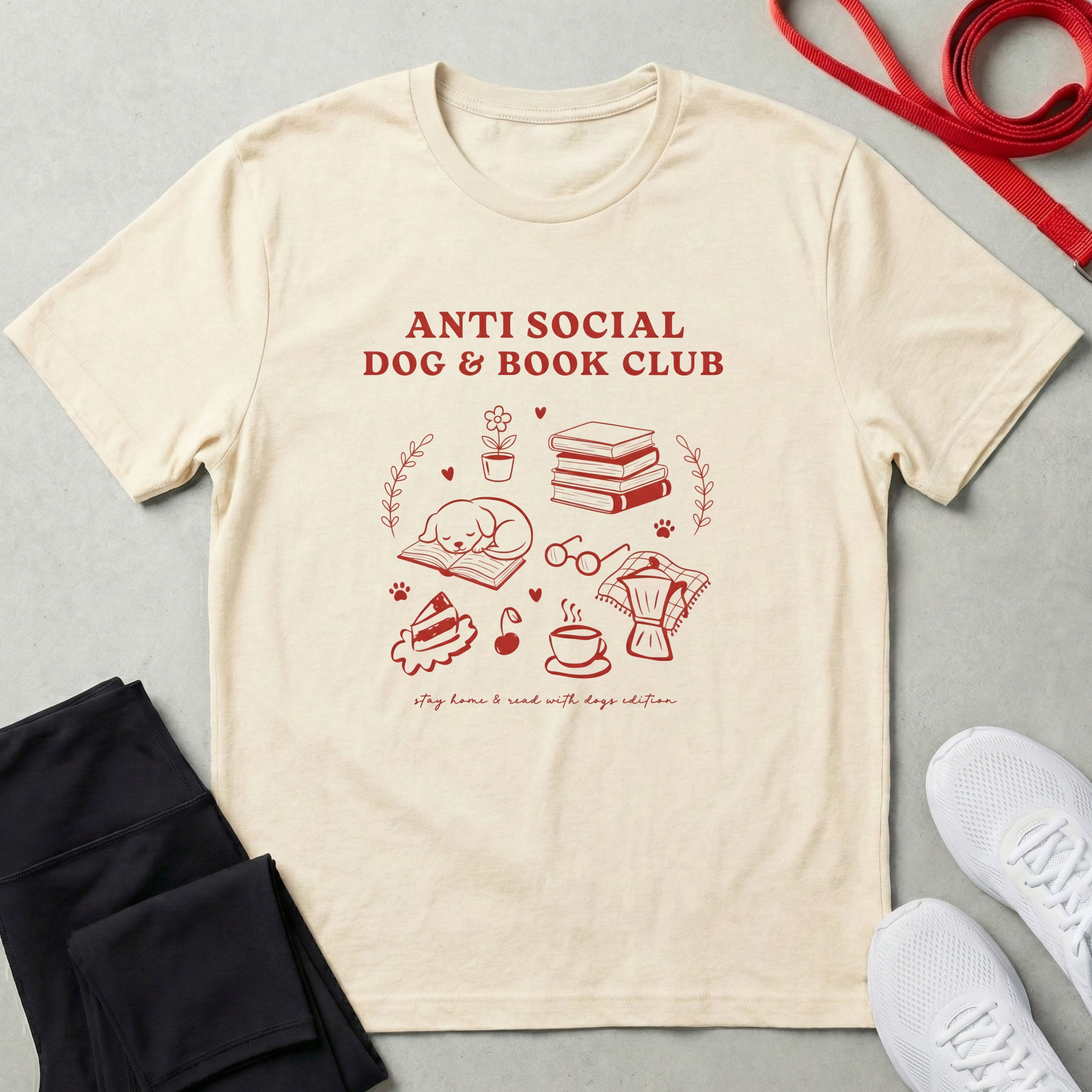 Bookish Dog T-Shirt