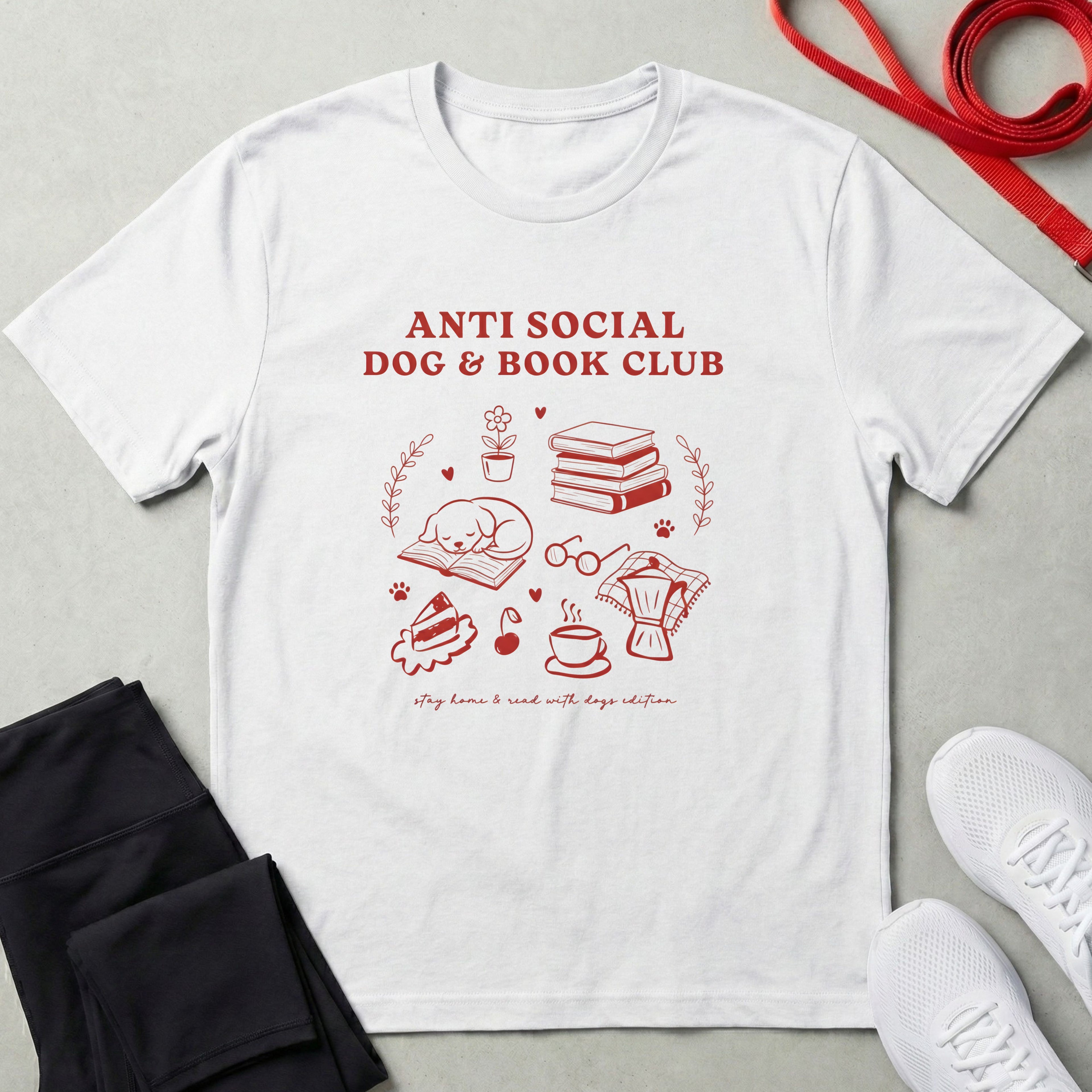 Bookish Dog T-Shirt